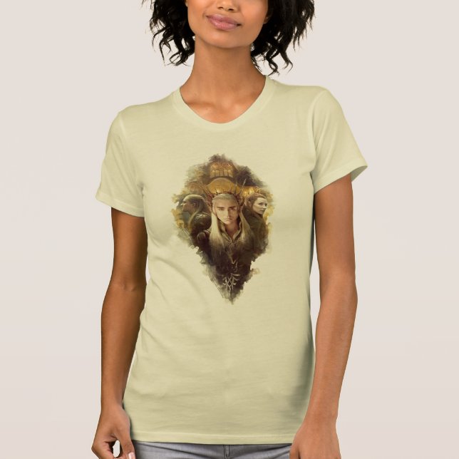 Thranduil, LEGOLAS GREENLEAF™ och TAURIEL™ Graphic T-shirt (Framsida)