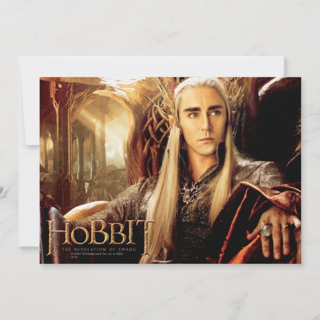 Thranduil Movie Poster Inbjudningar (Framsida)
