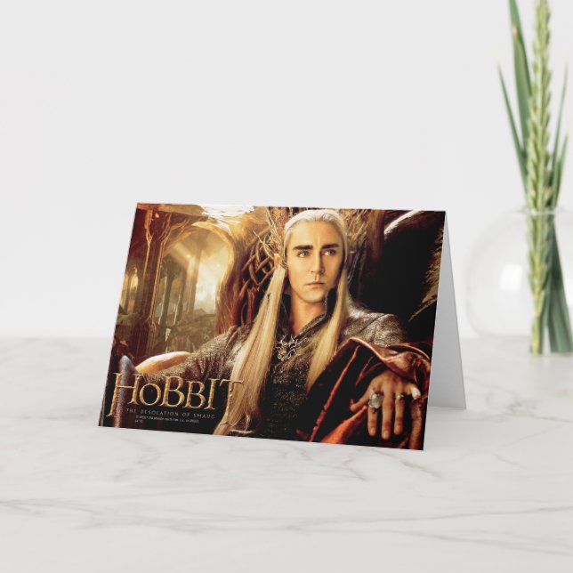 Thranduil Movie Poster Kort (Framsida)