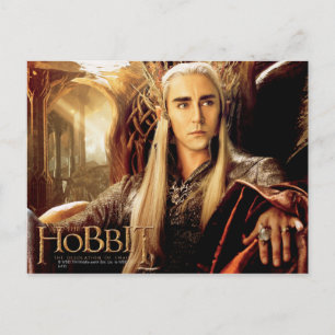 Thranduil Movie Poster Vykort