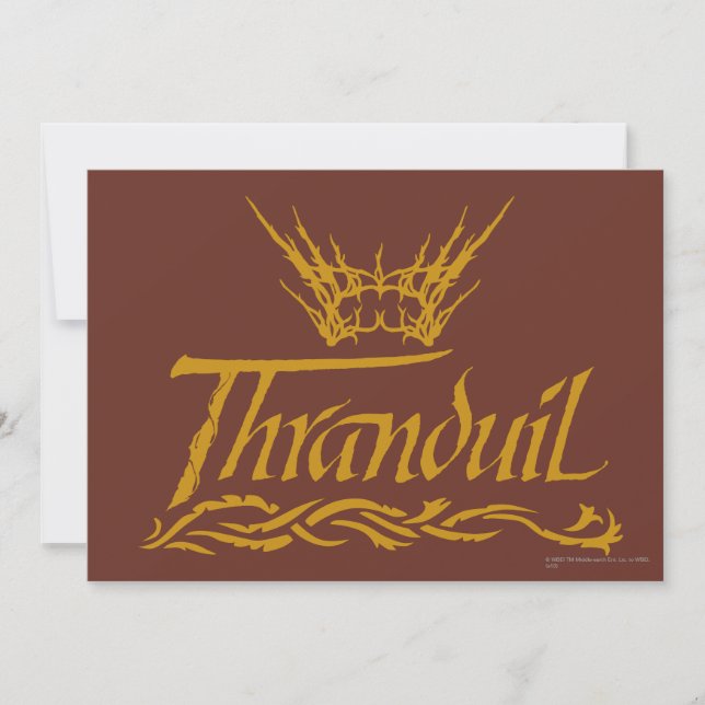 Thranduil Namn (Framsida)