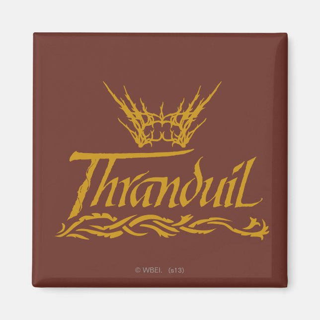 Thranduil Namn Magnet (Framsidan)