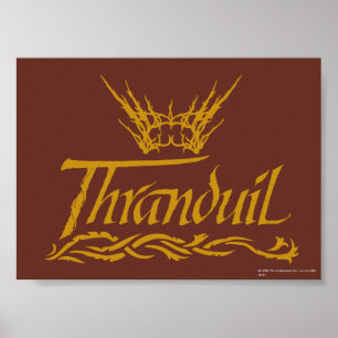 Thranduil Namn Poster