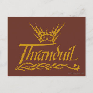 Thranduil Namn Vykort