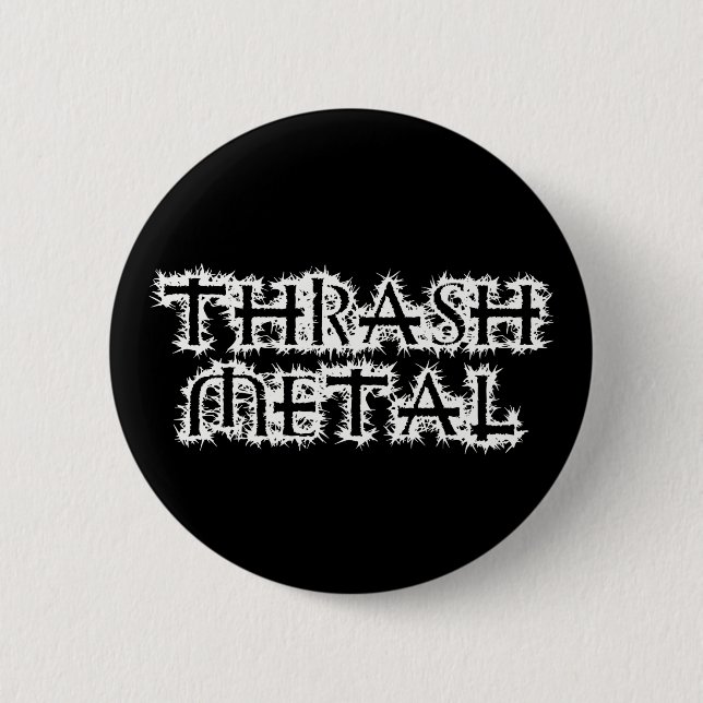 Thrash Metall Knapp (Framsida)