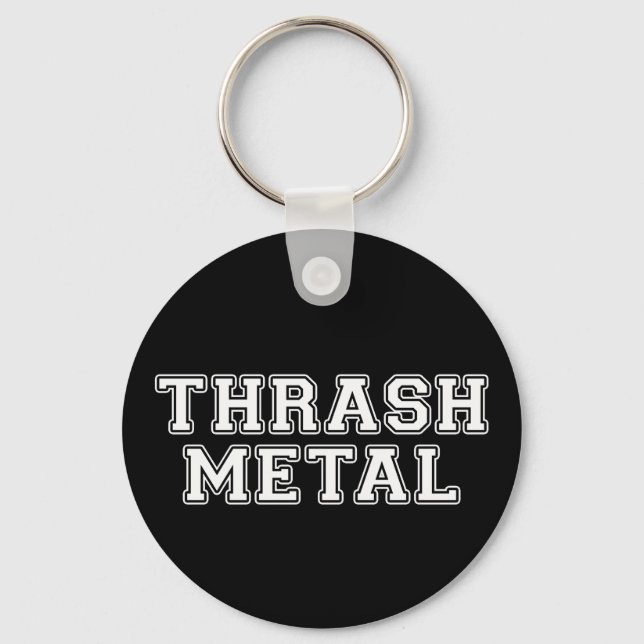 Thrash Metall Nyckelring (Framsida)