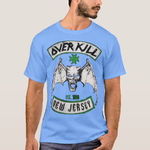THRASH METALL OVERKILL NEW JERSEY T SHIRT