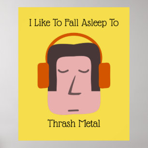 Thrash Metall Poster