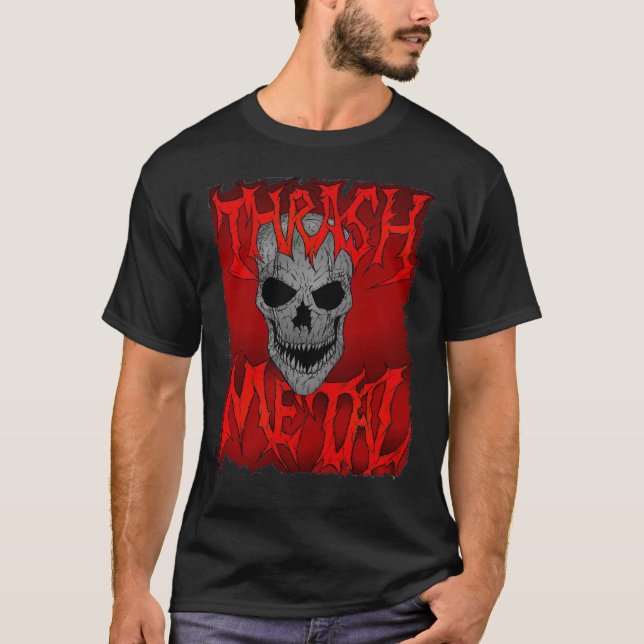 Thrash Metall T-shirt (Framsida)