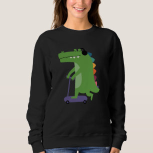 Threadless Andy Westface Croco Scooter Graphic T Shirt