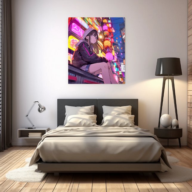 【Threads限定イラストポスター】寿司娘 GenerativeAI Fototryck (Skapare uppladdad)