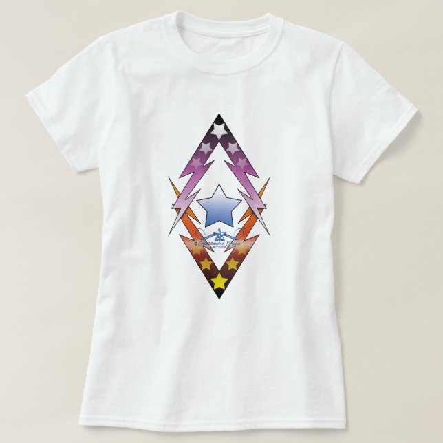 Threatars Stars T Shirt (Design framsida)