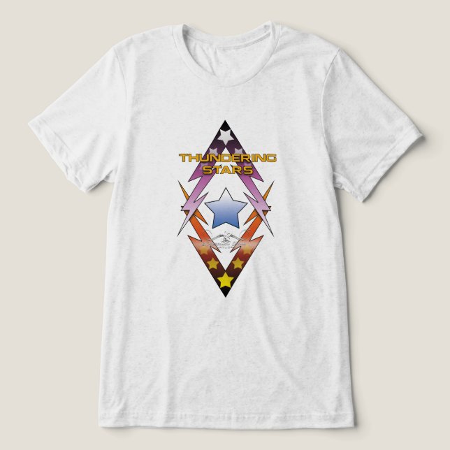 Threatars Stars T Shirt (Design Framsida)