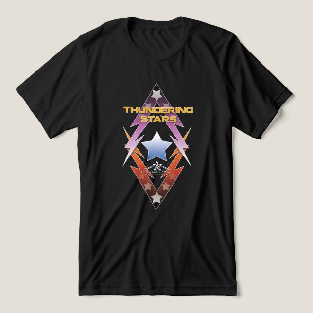 Threatars Stars T Shirt (Design Framsida)
