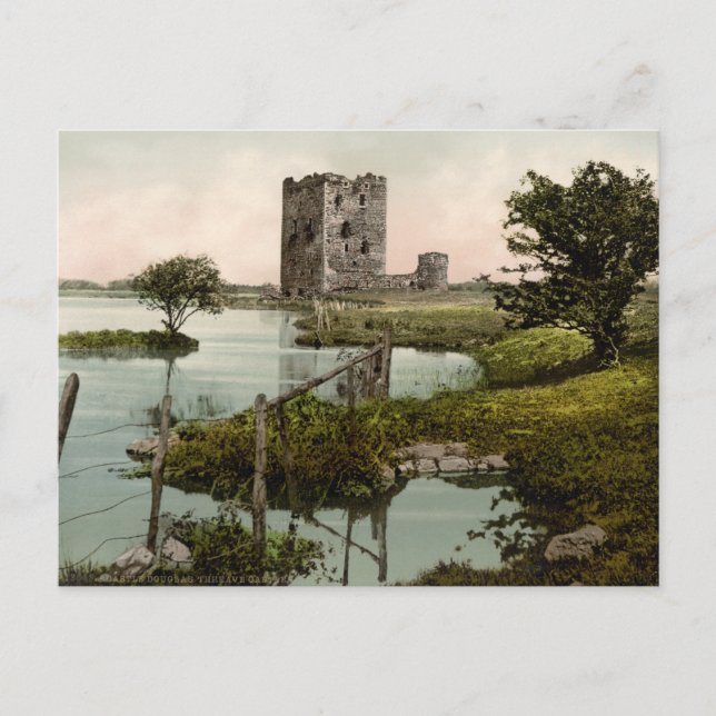 Threave Castle, Castle Douglas, Skottland Vykort (Framsida)