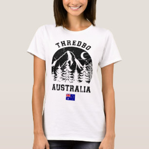 Thredbo Snowy Mountains Australien Alpin skidort T Shirt