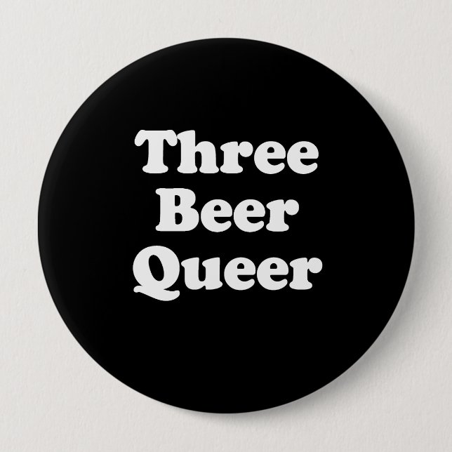 Three Beer Queer Knapp (Framsida)