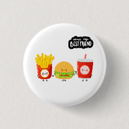 Three Best Friends Cute Food Knapp