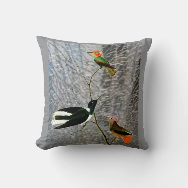 Three Birds Kudde (Framsida)