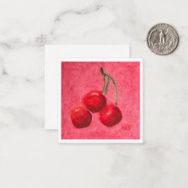 Three Cherries Anteckningskort