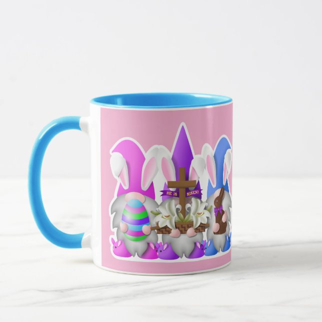 Three Easter Gnomes Mugg (Vänster)