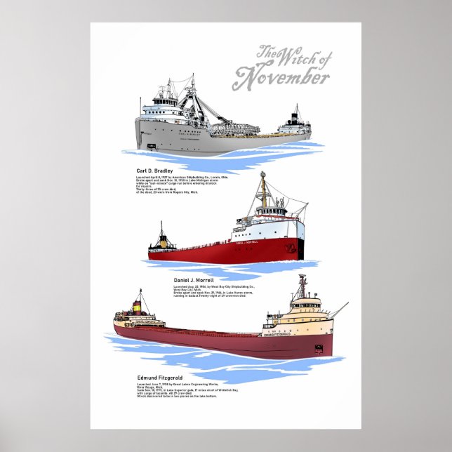 Three famous wrecks history poster (Framsidan)