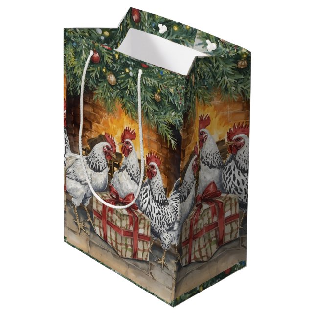 Three French hens Gift bag (Baksidan Vinklad)