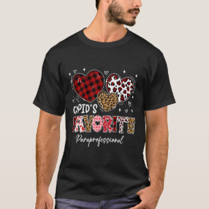 Three Hearts Cupids Favorit Paraprofessionell Val T Shirt