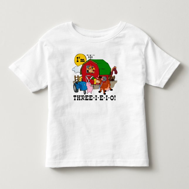 THREE-I-E-I-O T-SHIRT (Framsida)