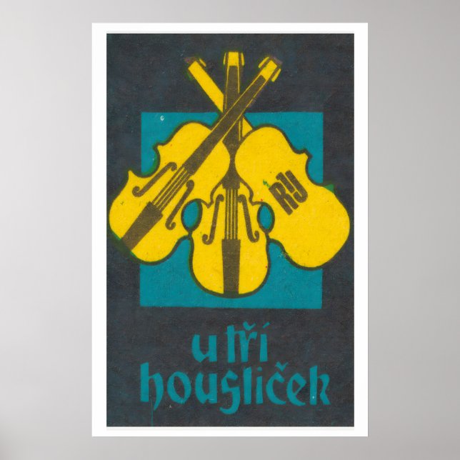 Three Instruments - Matchbox Print - Aesthetic Poster (Framsidan)
