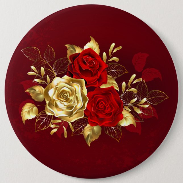 Three Jewelry Roses Knapp (Framsida)