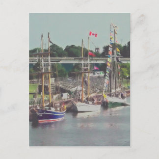 Three Ships Came Sailing In Vykort