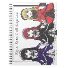 Three Sisters Notebook Anteckningsbok