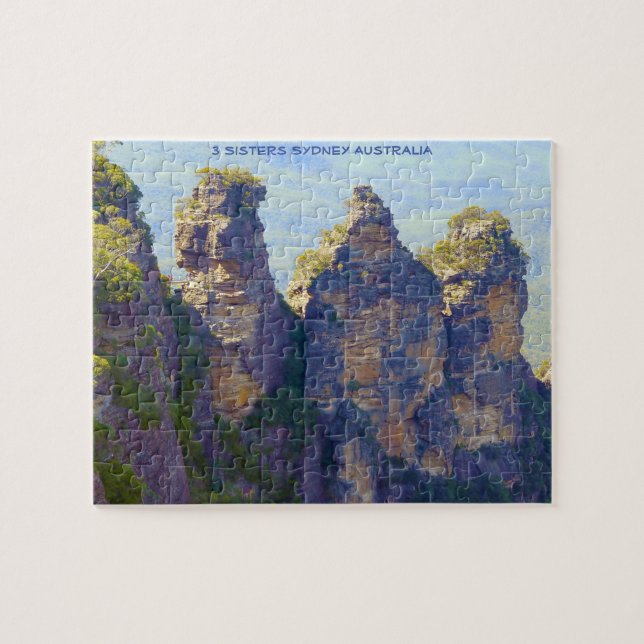 Three Sisters Sydney Australien Pussel (Horisontell)