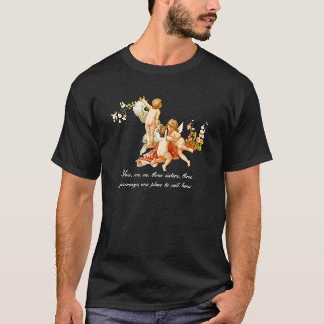 Three Sisters You Me Us T Shirt (Framsida)