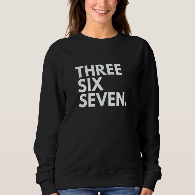 THREE SIX SEVEN Area Code 367 Quebec QC Quebec Can T Shirt (Framsida)