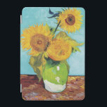Three Sunflowers, Van Gogh iPad Mini Skydd<br><div class="desc">Vincent Willem van Gogh (30 March 1853 – 29 July 1890) was a Dutch post-impressionist painter who is among the most famous and influential figures in the history of Western art. In just over a decade, he created about 2, 100 artworks, including around 860 oil paintings, most of which date...</div>
