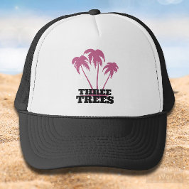 Three Trees Inn (black) Keps