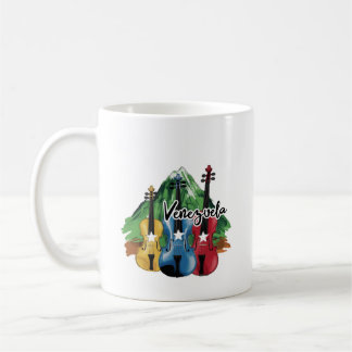 three Venezuelan violins Kaffemugg