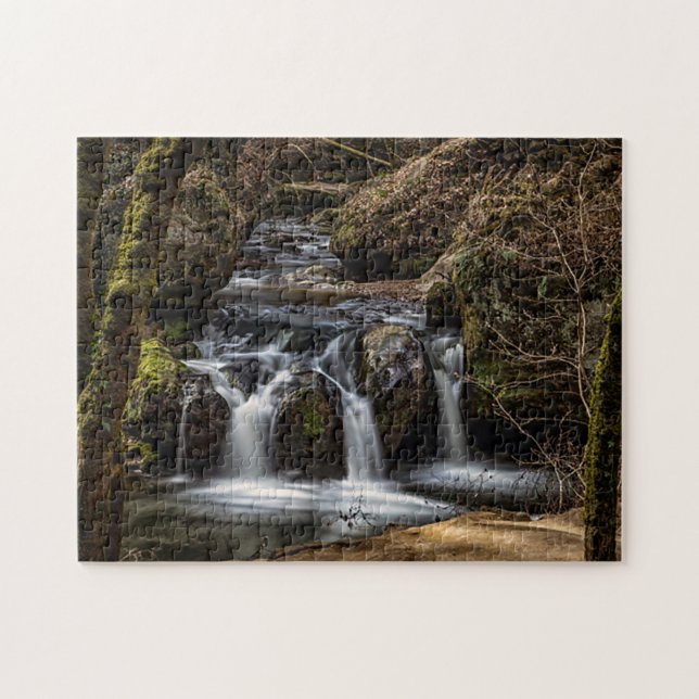 Three Waterfalls Puzzle Pussel (Horisontell)