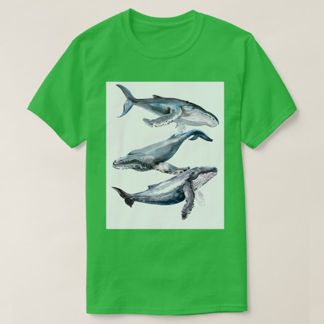 Three Whales T Shirt (Design framsida)