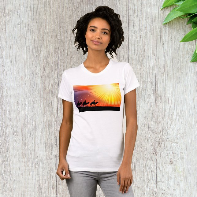 Three Wise Manar Womens T-Shirt (Skapare uppladdad)