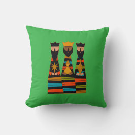 Three Wise Men Modern Mid-Century Kudde