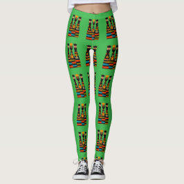 Three Wise Men Modern Mid-Century Leggings