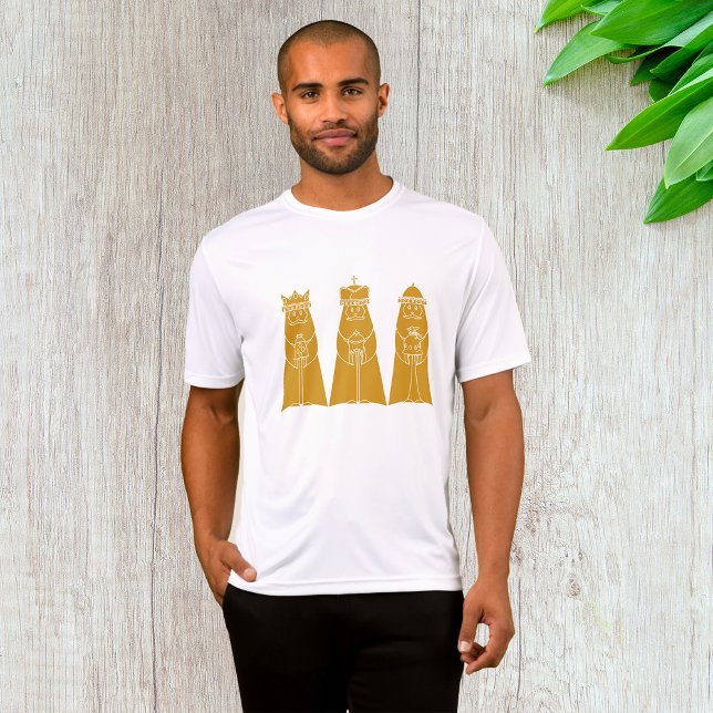 Three Wise Men Modern Nativity Kings T Shirt (Skapare uppladdad)
