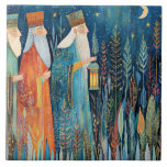 Three Wisemen, Nativity Story, Kakelplatta<br><div class="desc">Three wisemen,  navity story,  digital painting.</div>