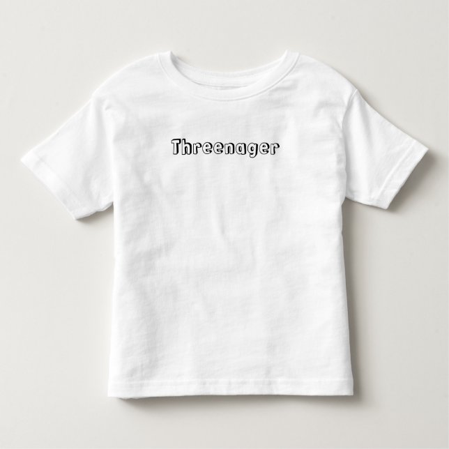 Threenager T-shirt (Framsida)
