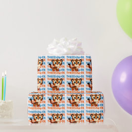 Threenager Tiger Boy 3th Birthday Party Presentpapper