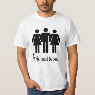 Threesomeskjorta - Polyamory T Shirt
