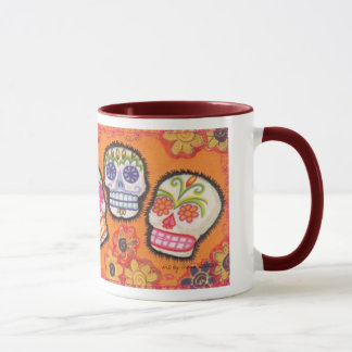 ThreeSugarSkulls Mugg